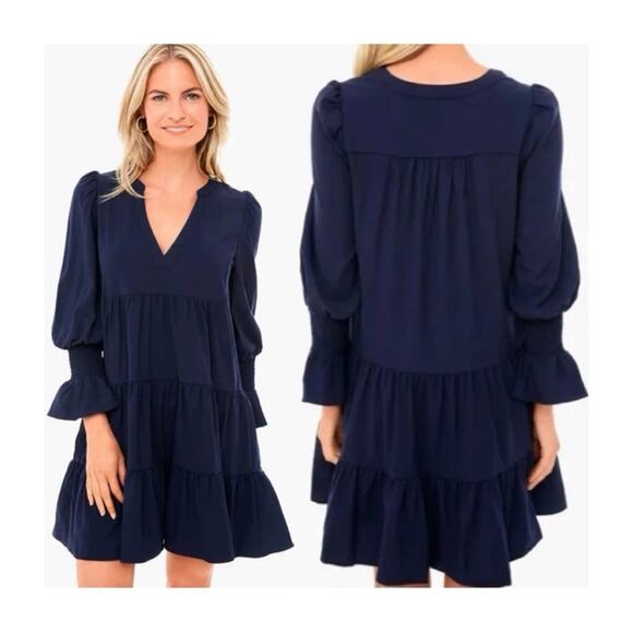 Tuckernuck Pomander Place Navy Blue Crepe Kenzo
Dress - Picture 1 of 10